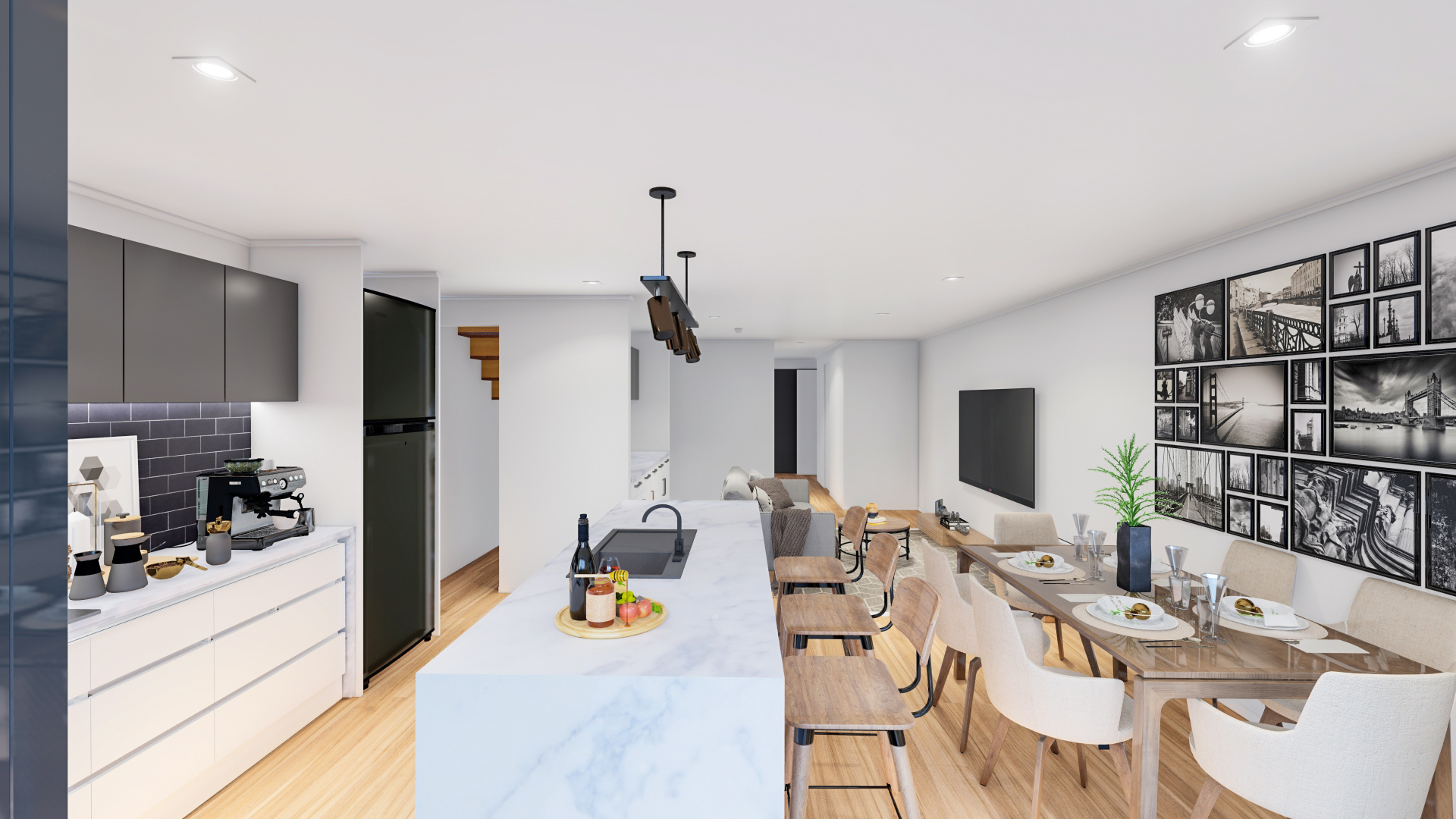 Six Townhouses in new Rototuna Development 5
