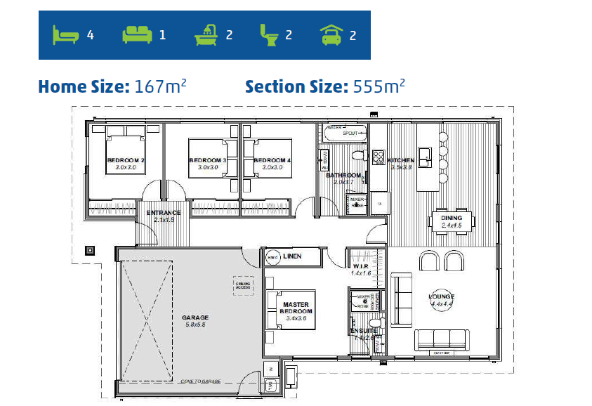 Modern Family Living in Leeston 2