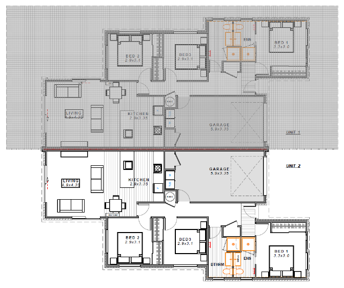 Stylish Three-Bedroom Half Duplex in Arbor Green 2