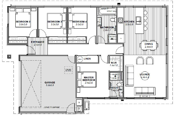 Modern 4-Bedroom Home with Designer Kitchen & Double Garage 2