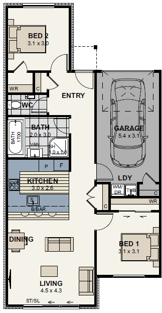 Stylish Quadplex Unit – Low-Maintenance Living 2