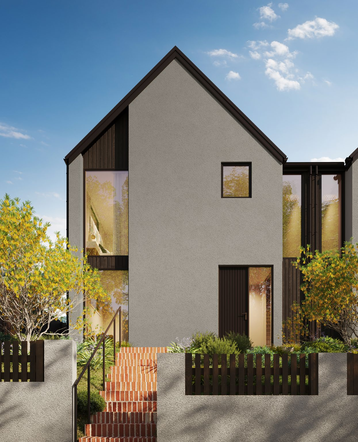 Architectural Townhouses with Harbour Views 1