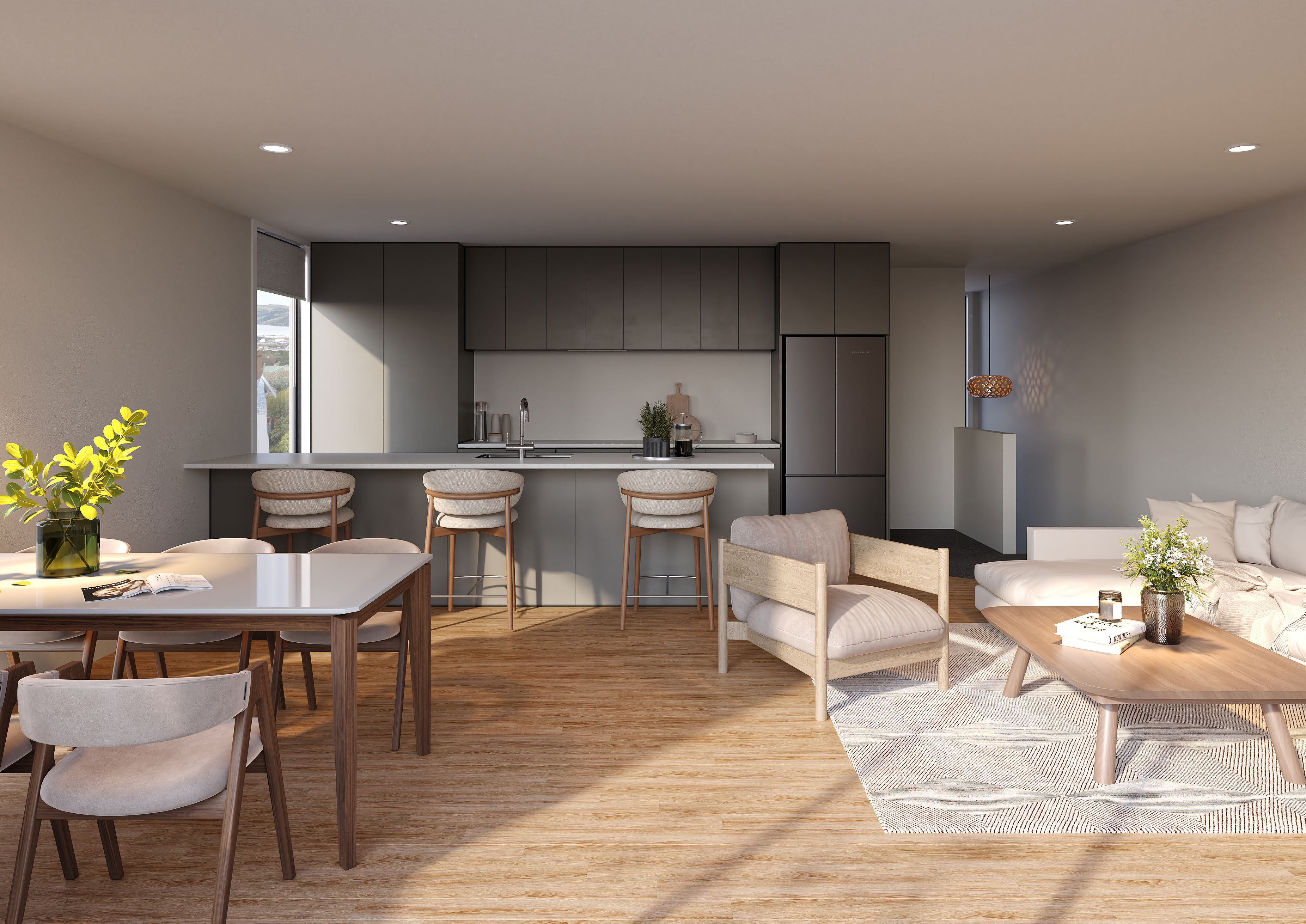 Architectural Townhouses with Harbour Views 3