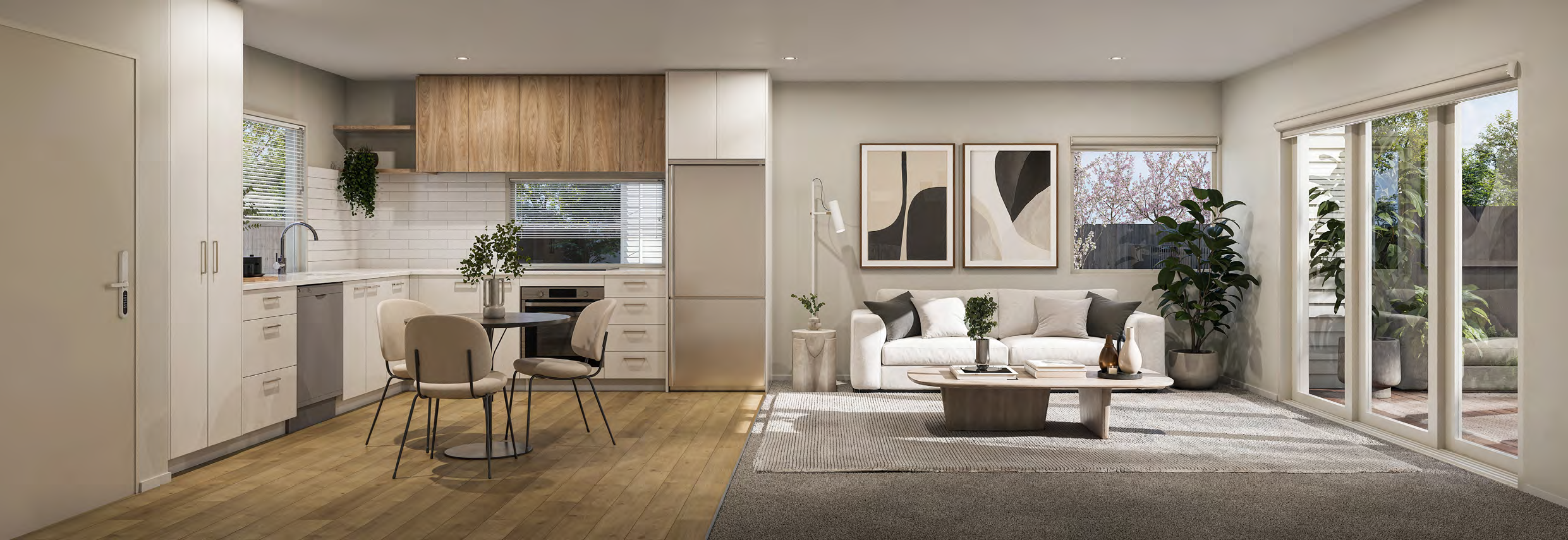 Modern 2-Bed Townhouse with Open-Plan Living & Ensuite 3