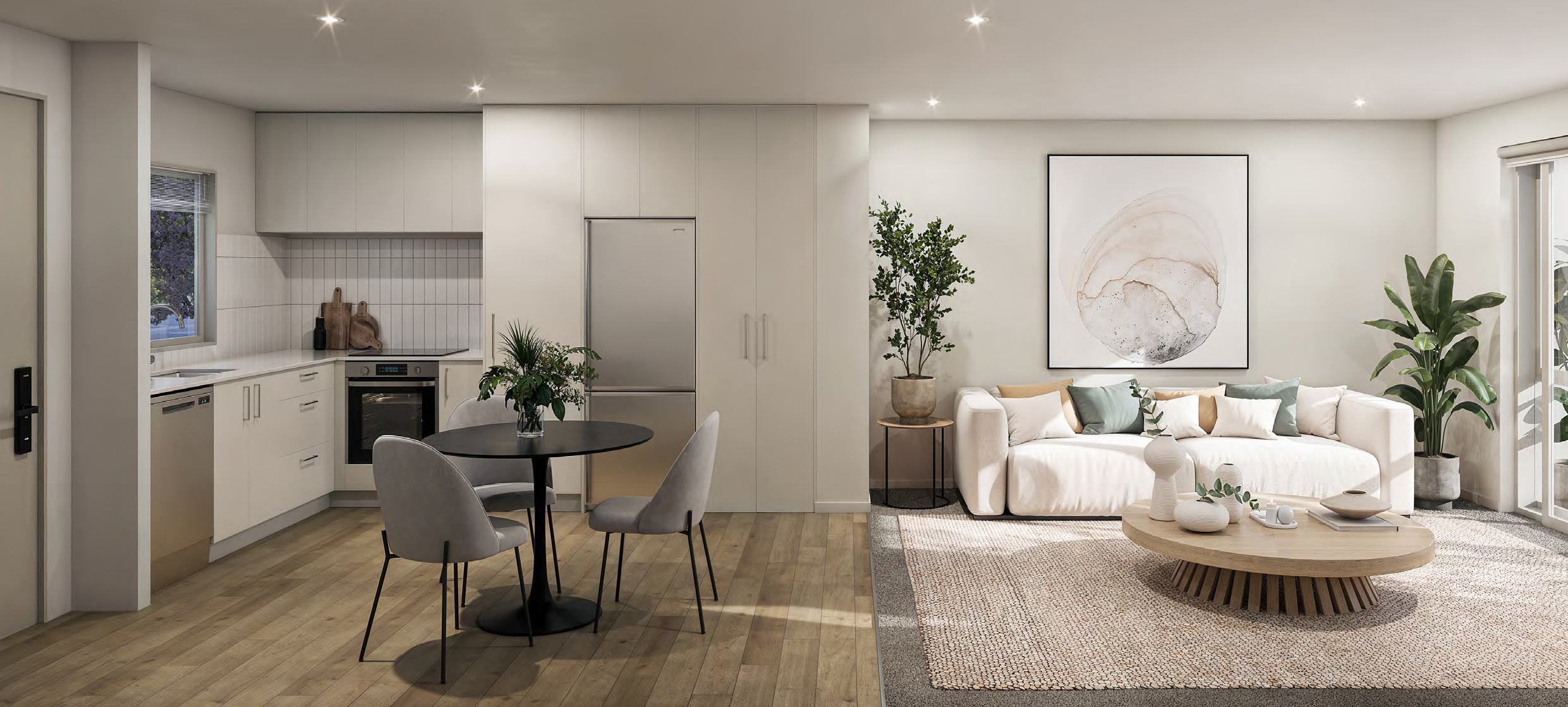Contemporary 2-Bed, 2-Bath Homes in Prime Upper Riccarton Location 1