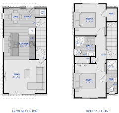 Stylish Two-Bedroom Townhomes Steps from Parks, Schools and River Trails 4