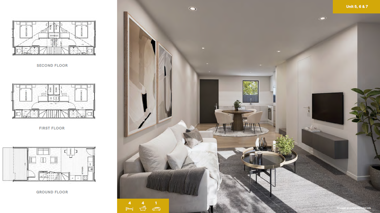 Contemporary Three-Level Townhomes Offering Space, Style & Unmatched Convenience 3